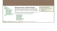 Desktop Screenshot of networkforclimateaction.org.uk