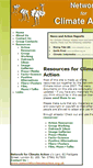 Mobile Screenshot of networkforclimateaction.org.uk